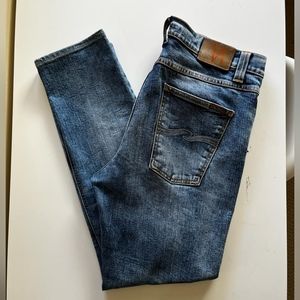 Men's Nudie Jeans Lean Dean's 36x32, light blue